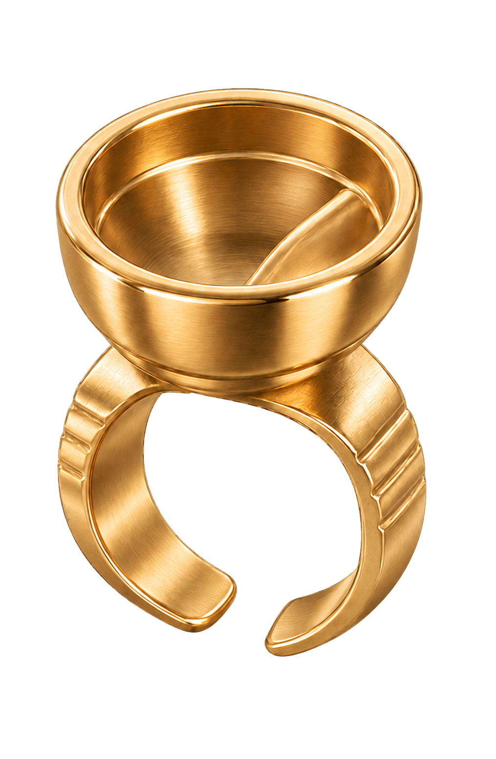Bicchierino portapigmento 3D oro